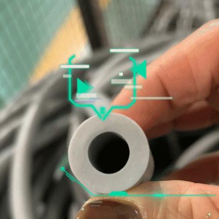 300度高溫硅膠發泡管